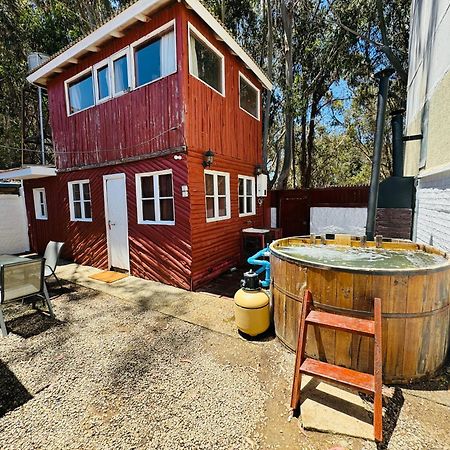 Cabana Con Tinaja Caliente, Quincho Y Pet Friendly Isla Negra Exteriör bild
